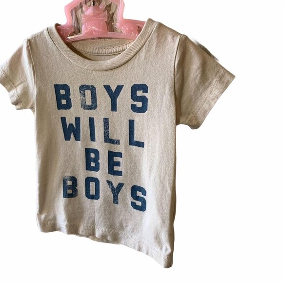 Peek Boys Will Be Boys Graphic Tee 3-6 Months - Picture 4 of 4